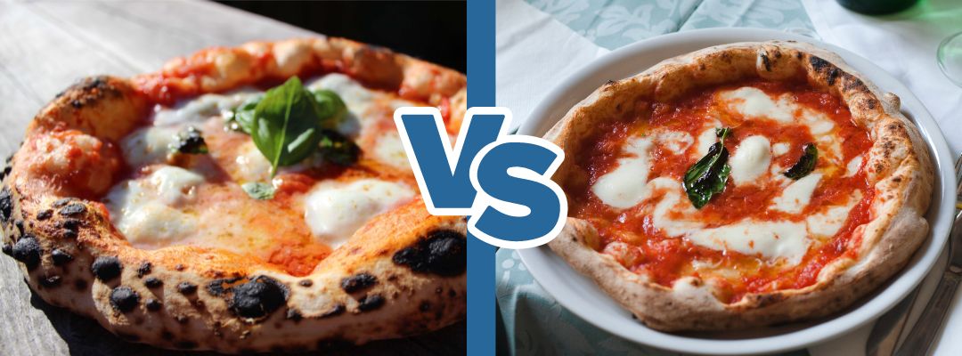 Neo – Neapolitan vs Neapolitan pizza style image