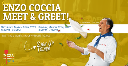 Enzo Coccia Meet and Greet Flyer