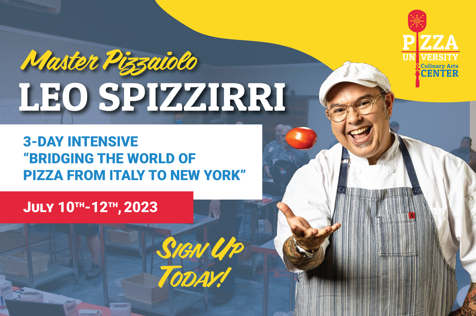 3-Day Intensive “Bridging the World of Pizza from Italy to New York” Class with Maestro Leo Spizzirri