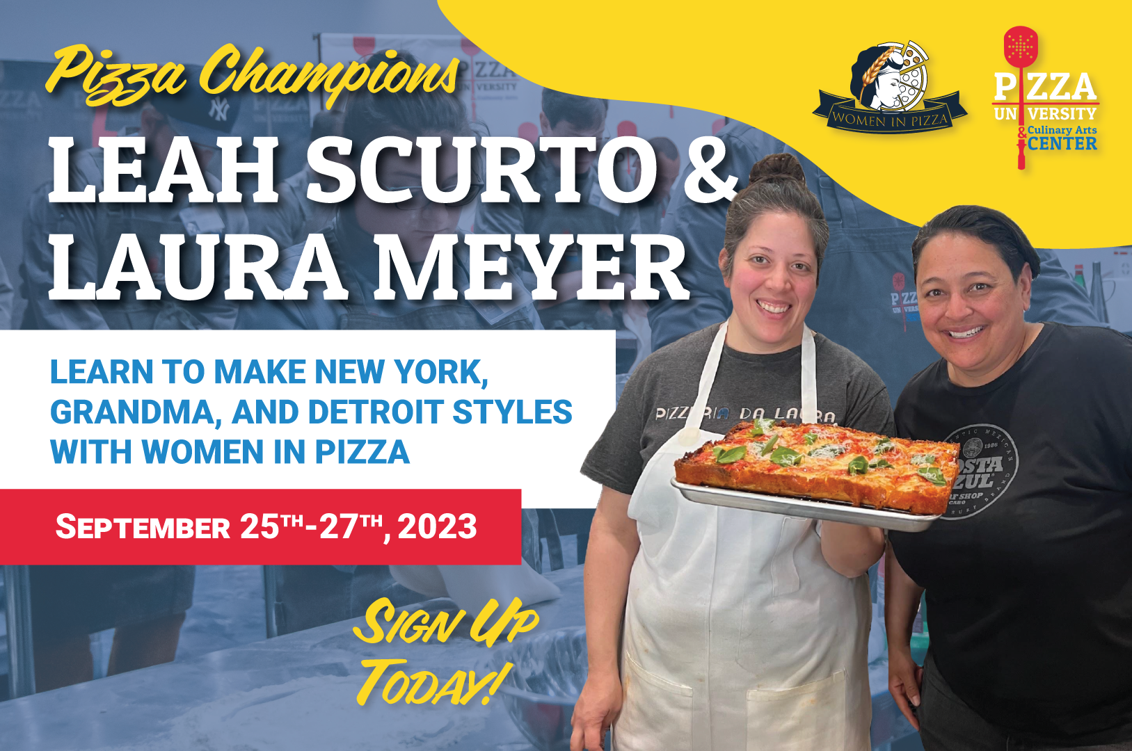 Learn to Make New York, Grandma, and Detroit-Styles with Women in Pizza